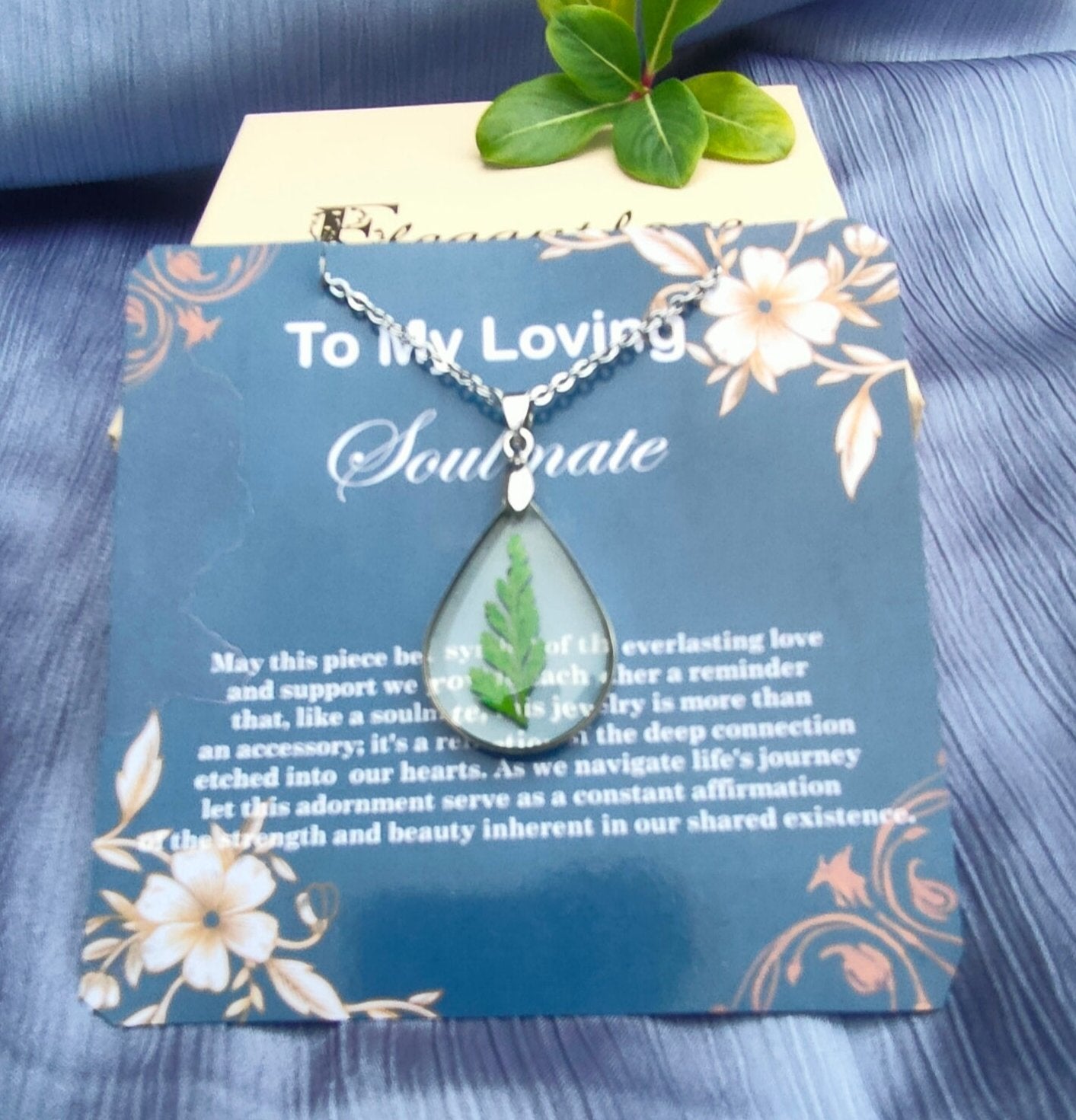 EternalFern™ Leaf Pendant