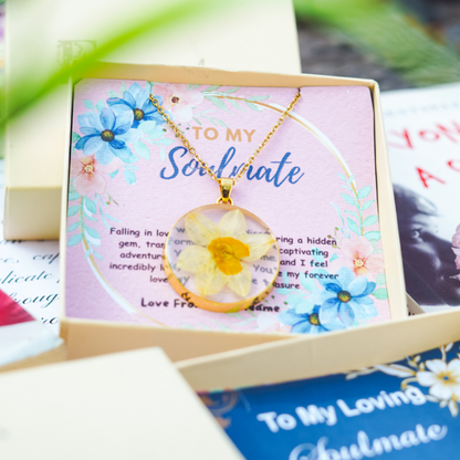 Yellow Blossom Pendant: Nature's Radiant